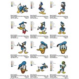Collection Donald Duck and Daisy Duck Embroidery Designs 03